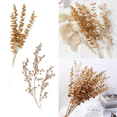 Artifical Flower Home Décor Leaves Plastic Material