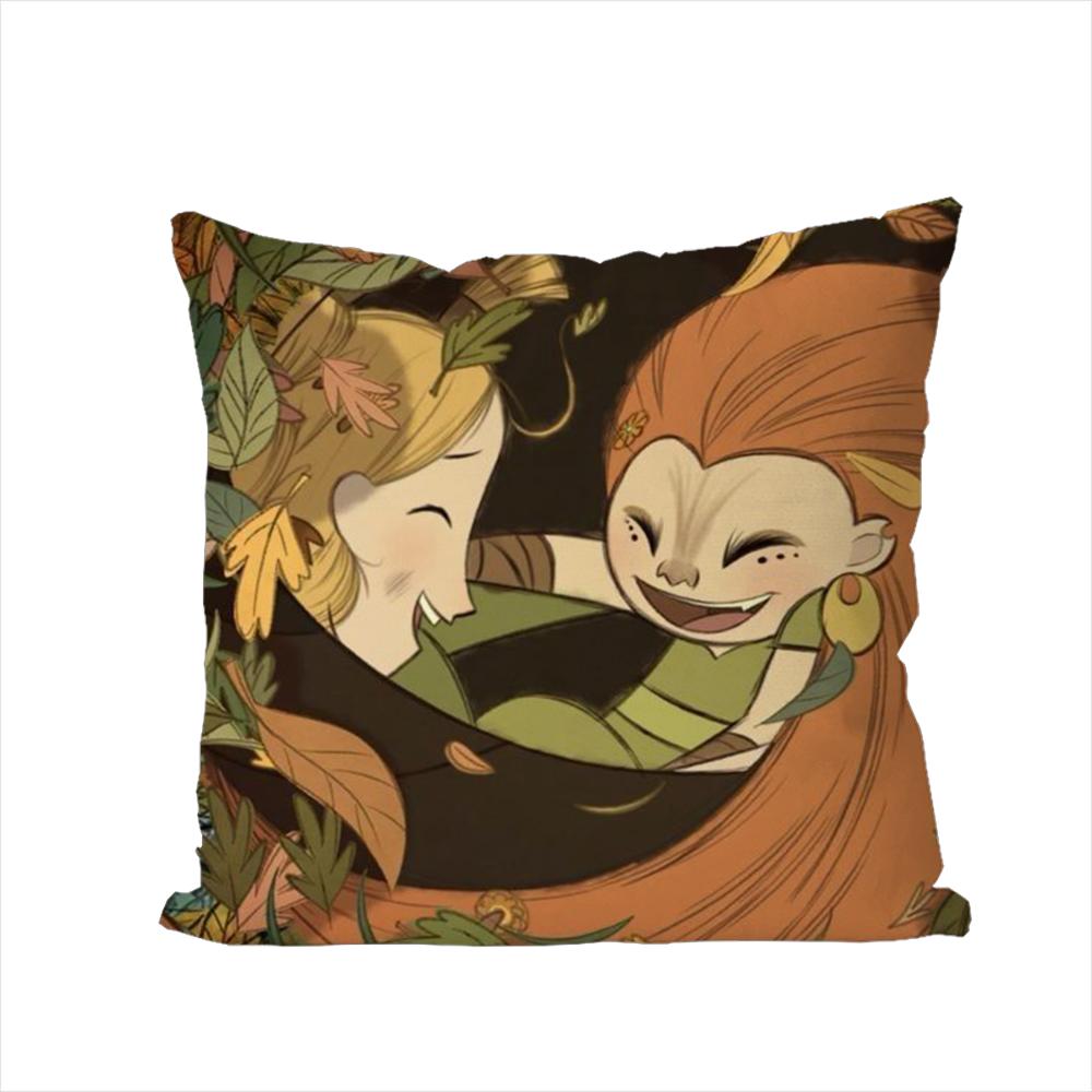 Wolfwalkers Pillow Case For Car Sofa Decorative Home Doublesided Print Plush Square Throw Pillow Cushion Cover