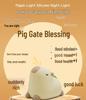 Capybara Silicone Night Light - Pat-Controlled, Timed, Ideal Children's Birthday Gift