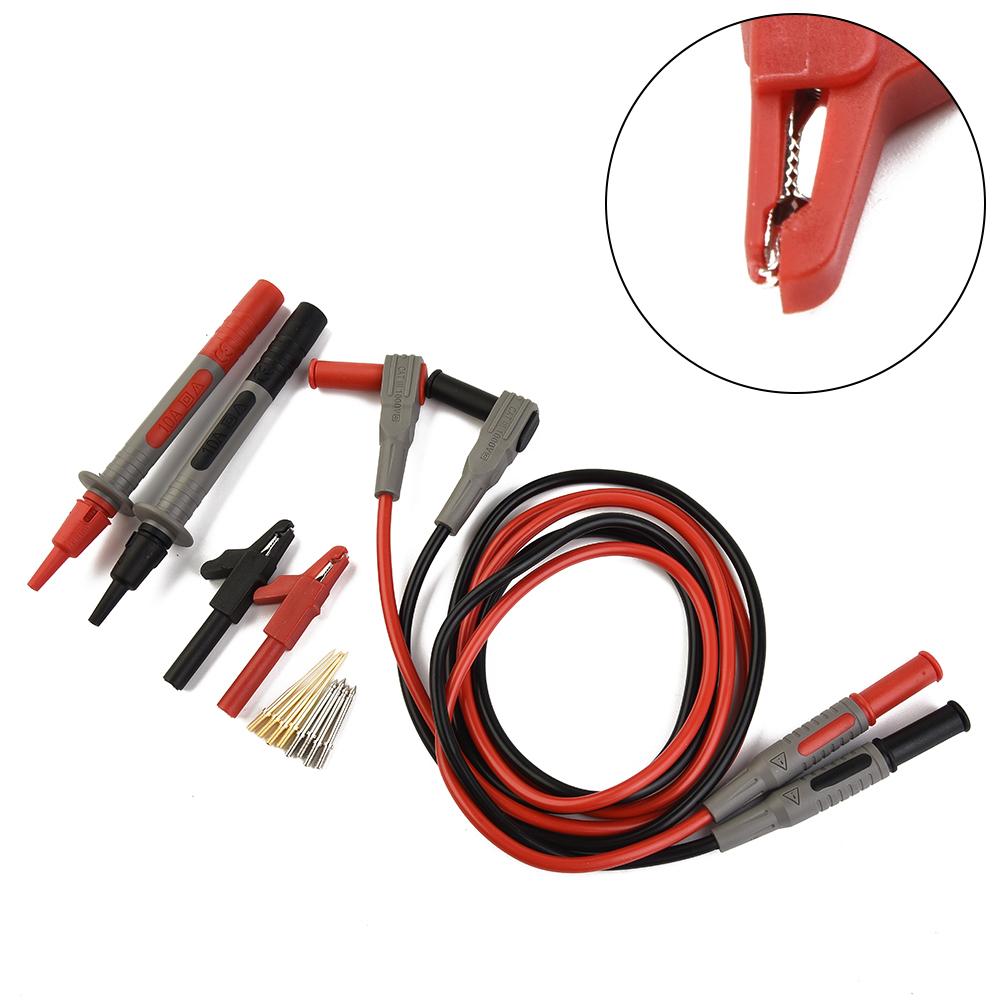 Essential 12 in 1 Multimeter Test Kit with Clips and 2mm Probes