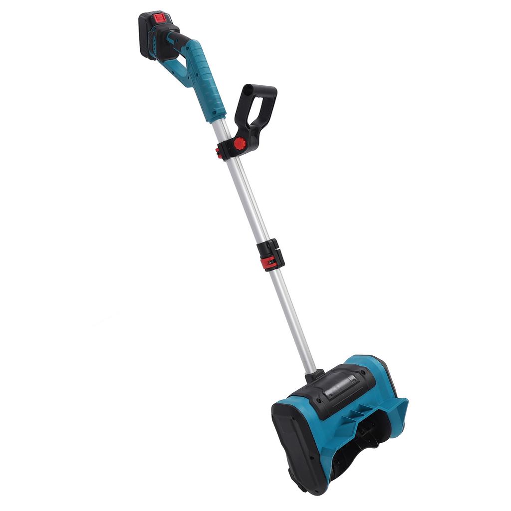 Cordless Electric Snow Shovel 21V Carbon Steel Cordless Snow Blower Shovel with Batteries and
