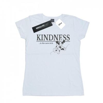 Womens/Ladies Minnie Mouse Kindness Is Rich Cotton T-Shirt