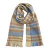 Fresh Mohair Plaid Scarf Women's Autumn and Winter Sweet Thickened Shawl Winter Warm Student Scarf Dual Use