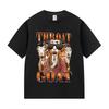 Limited Funny Throat Goat Meme Vintage T-Shirt Men Women Loose O-Neck Short Sleeve T Shirt Vintage Oversized 100% Cotton T Sh...