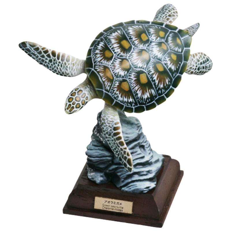Japan Sea Creature Special Edition Gashapon Shark Dolphin Turtle Humphead Wrasse Statue Action Figure Model Toys