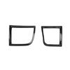 Console Side Outlet Vent Frame Cover For Ford Explorer 2011-19 ABS Carbon Fiber