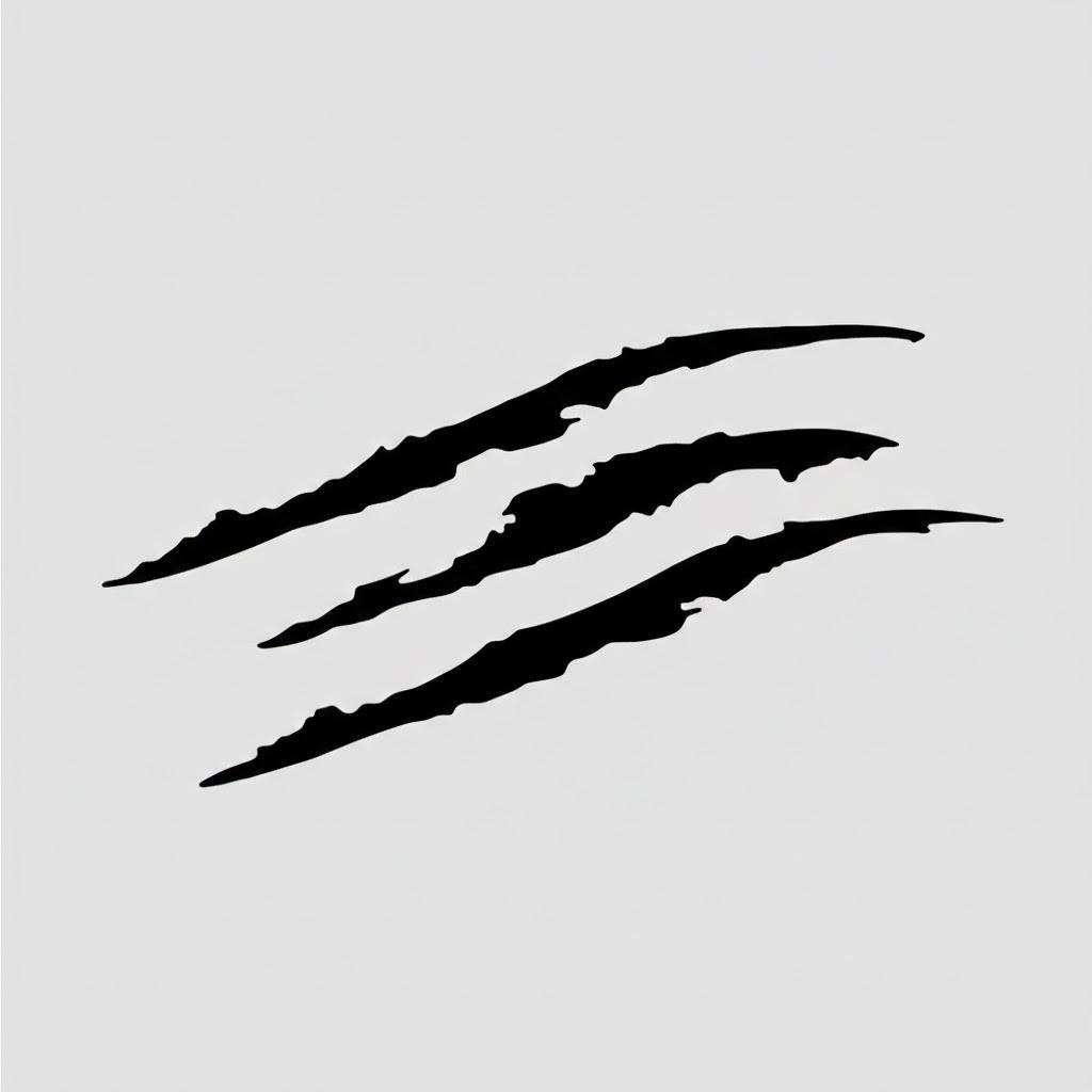 

Auto Car Sticker Reflective Monster Claw Stripe Headlight Decal Car Decoration Protective Film чёрный
