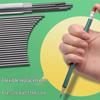 2B Mechanical Exam Pencil: Refillable, Push-Button, Thick Lead, Self-Sharpening, Ideal for Elementary Students