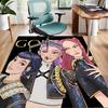 1pc KPop Demon Hunters13 Design Area Rug - Non-Slip, Soft & Cozy Floor Mat for Living Room, Bedroom, Office - Indoor/Outdoor Decorative Carpet