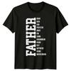 Father Definition Brave Hero Kind Protector TShirt Fathers Day Gift