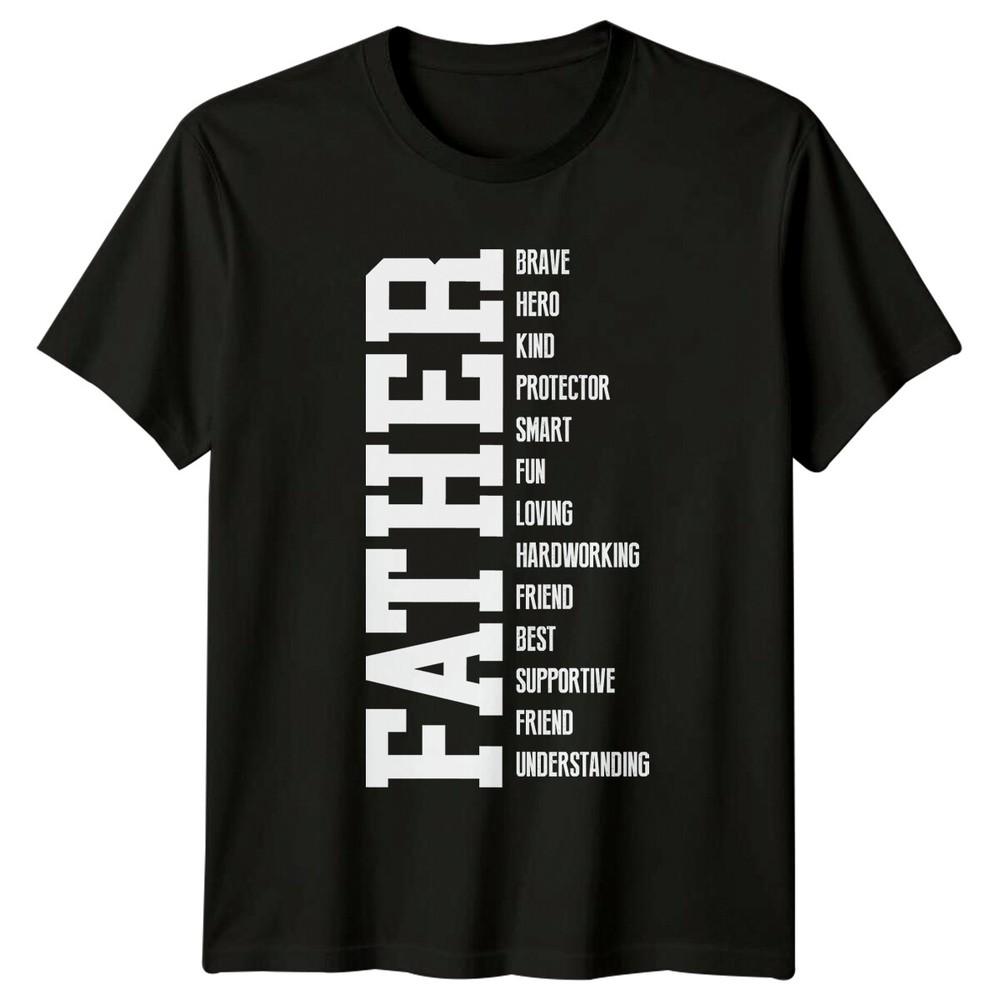 Father Definition Brave Hero Kind Protector TShirt Fathers Day Gift