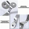 Stainless Steel Cabinet Handle For Drawer Wardrobe Door Cutting Board  Steamer Thick Solid Round Knob