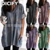 DICIFY Moda feminina casual outono inverno manga comprida gola em v blusas e camisas