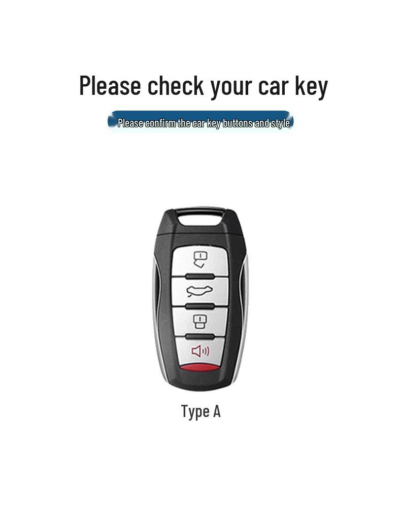 Compatible Key Case for Harvard H6, H2S Haval Big Dog, M6, Great Wall Cannon, F7x, H7, Red Hare, H9, and H8 Car Models