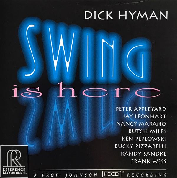 

CD DICK HYMAN - Swing Is Here RR72CD Reference Recor 1996 US Jazz Used