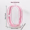 High-Transparency Thickened PVC Cotton Doll Storage Bag - Dustproof, Cute, Hanging, Transparent Q Round Design