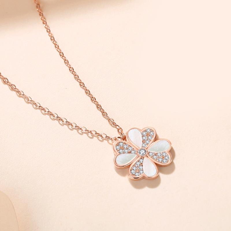 

Танциз S925 стерлингового серебра Роскошное индивидуальное ожерелье с подвеской женское классическое ожерелье прилива