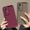 TPU Silicone Cover For Xiaomi 12 12X Phone Case Weaving Lanyard Matte Back Cover Skin Feel Protection Shockproof Case