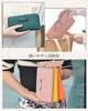Modiko Women's Long Wallet, Large Capacity, Anti-Skimming, Coin Purse, Card Slots, Soft, Multi-functional, Cute (Green)