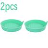 2PCs Car Carbon Fiber Coaster Non-slip Water Cup Pad Car Slot Gadgets Mat Silica Pad Cup Holder Car Interior Accessories Decal