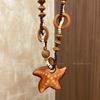 Retro Round Resin Necklace: Versatile, Fashionable High-End Clavicle Chain for Women