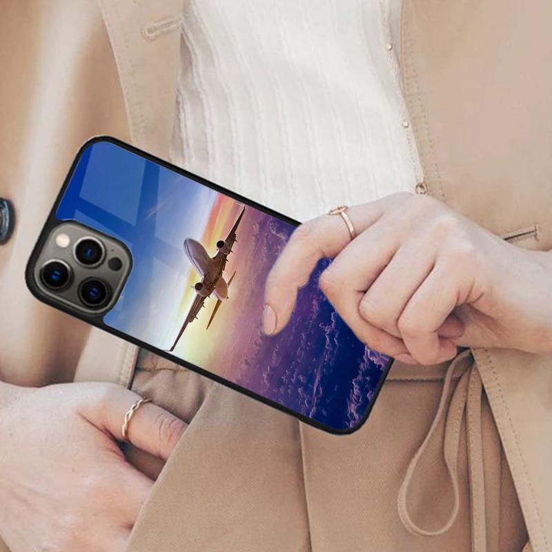 Retro Airplane Vintage Pilot Flying Magnetic Phone Case For APPLE iPhone 17 Air 16 14 13 12 Pro Max 15 Plus MagSafe Cover