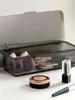 1pc Makeup Brush Storage Box, Dust-proof Transparent Storage Case With Cover  Draining Tray, Beauty Egg Eye Shadow Brush Storage