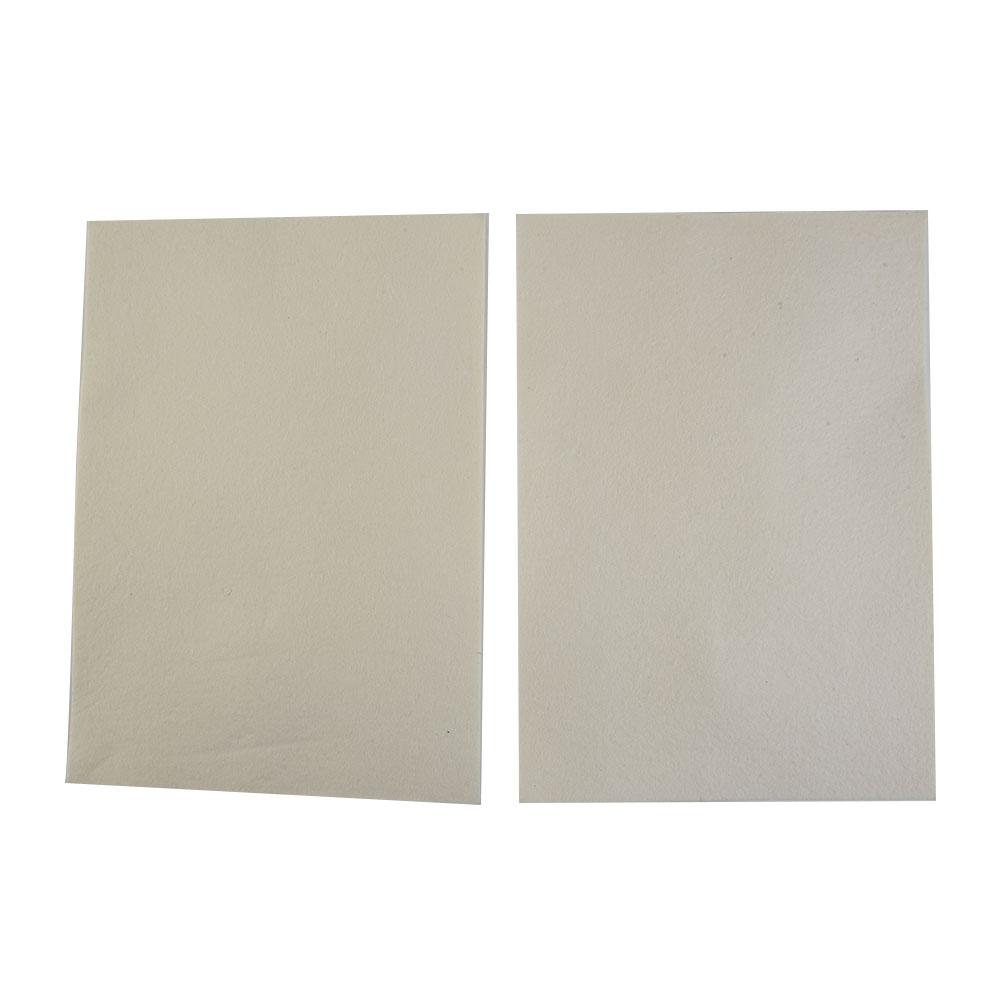 210mm x 297mm Heat Resistant Ceramic Gasket for Exhaust Pipe and Flue Door Sealing 3mm Thick Easily Cut to Size