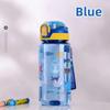 600ML Kids Water Bottle with Straw, Leak-Proof Reusable BPA Free Tritan Water Bottle with Handle for Boys, Girls, Nursery School