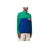 Polo Ralph Lauren SS23 Color Block Button-Down Kragen Sweatshirt Herren Sweatshirt Grün 710901564-001