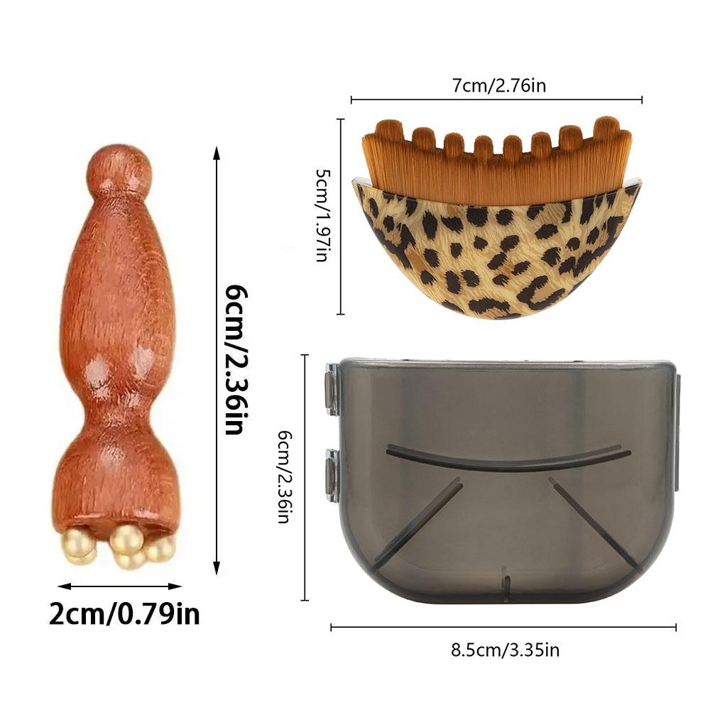 New Lymph Contour Face Brush, Face Brush, Lymph Contour Brush, for Face,Ergonomically Designed to Fit The Skin Precisely