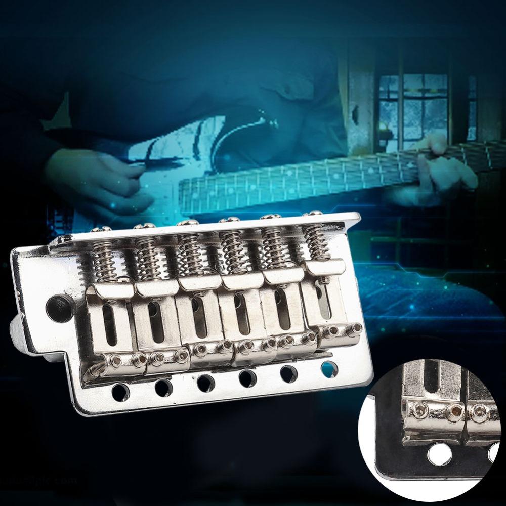 Ponte Tremolo per Chitarra con 6 Viti Finitura Cromata Ponte Tremolo Vintage Riparazione Chitarra