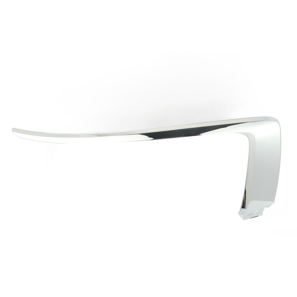 Front Bumper Upper Chrome Trim Stylish Replacement for Mitsubishi Eclipse Cross 2018 To 2021 Right: