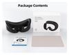 VR Face Interface Bracket Sponge Face Pad Replacement for Pico 4 / PICO 4 Ultra VR Headset Washable Sweat-Proof Leather Face Cover