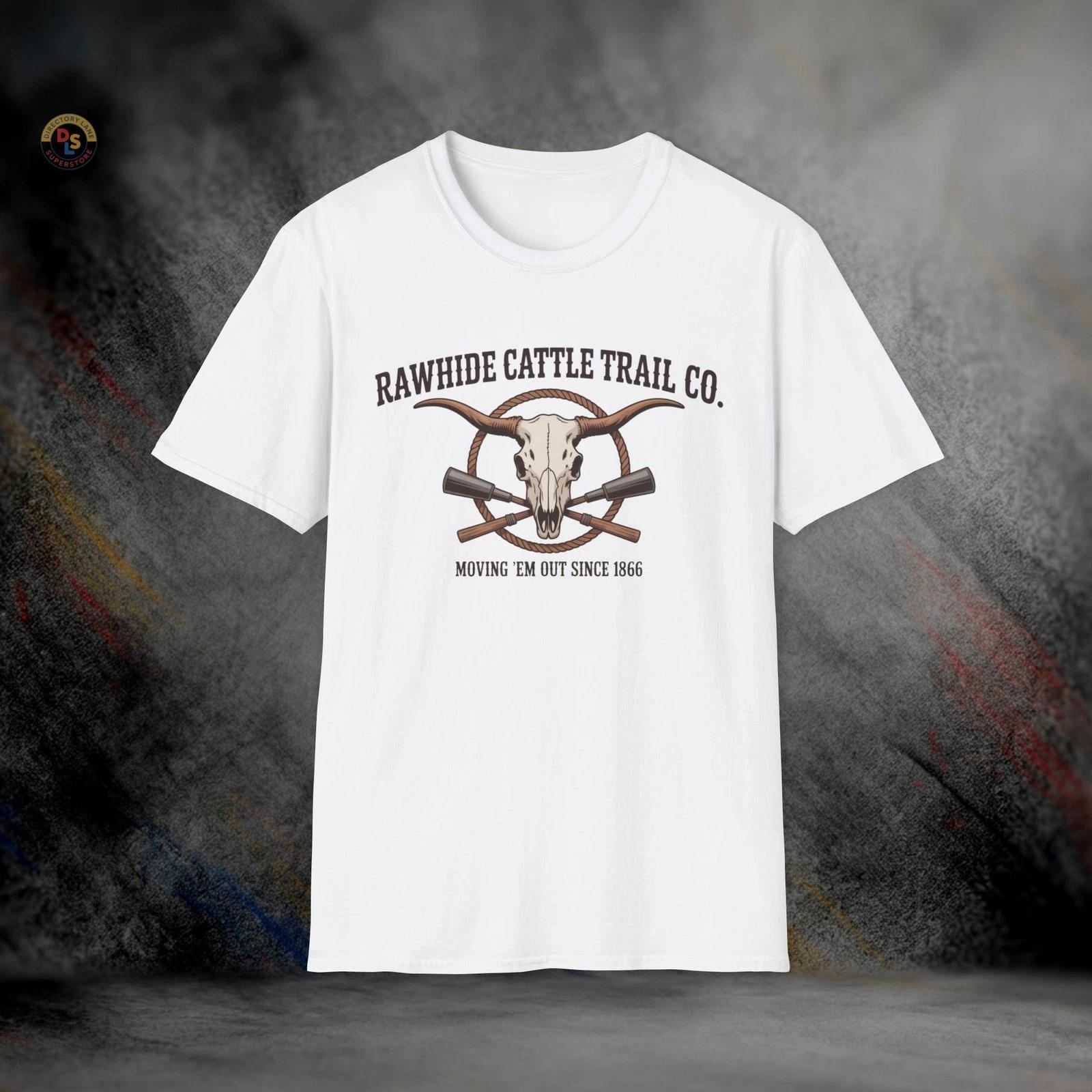 Rawhide Cattle Trail Co. T-Shirt | Softstyle Tee S