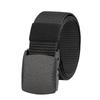 Ceinture Tissée en Plastique à Boucle pour Homme, Ceinture Polyvalente d'Extérieur en Toile Perforée Nylon, Ceinture en Nylon Sans Métal
