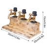 Whiskey Dispenser Faucet Wooden Dispenser Beverage Spirits Whiskey Bottle Home Bar Party Bar Accessories