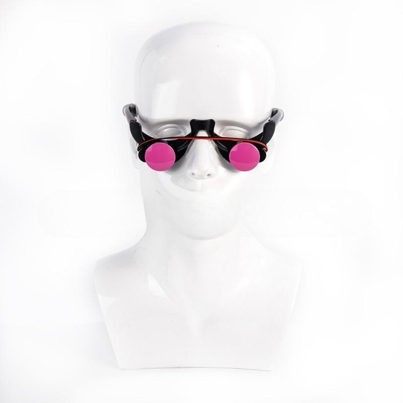 Halloween LED Luminous Glasses Carnival Party Cosplay Props Horror Red Eye Glasses Glow in The Dark Kids Trick or Treat Gifts