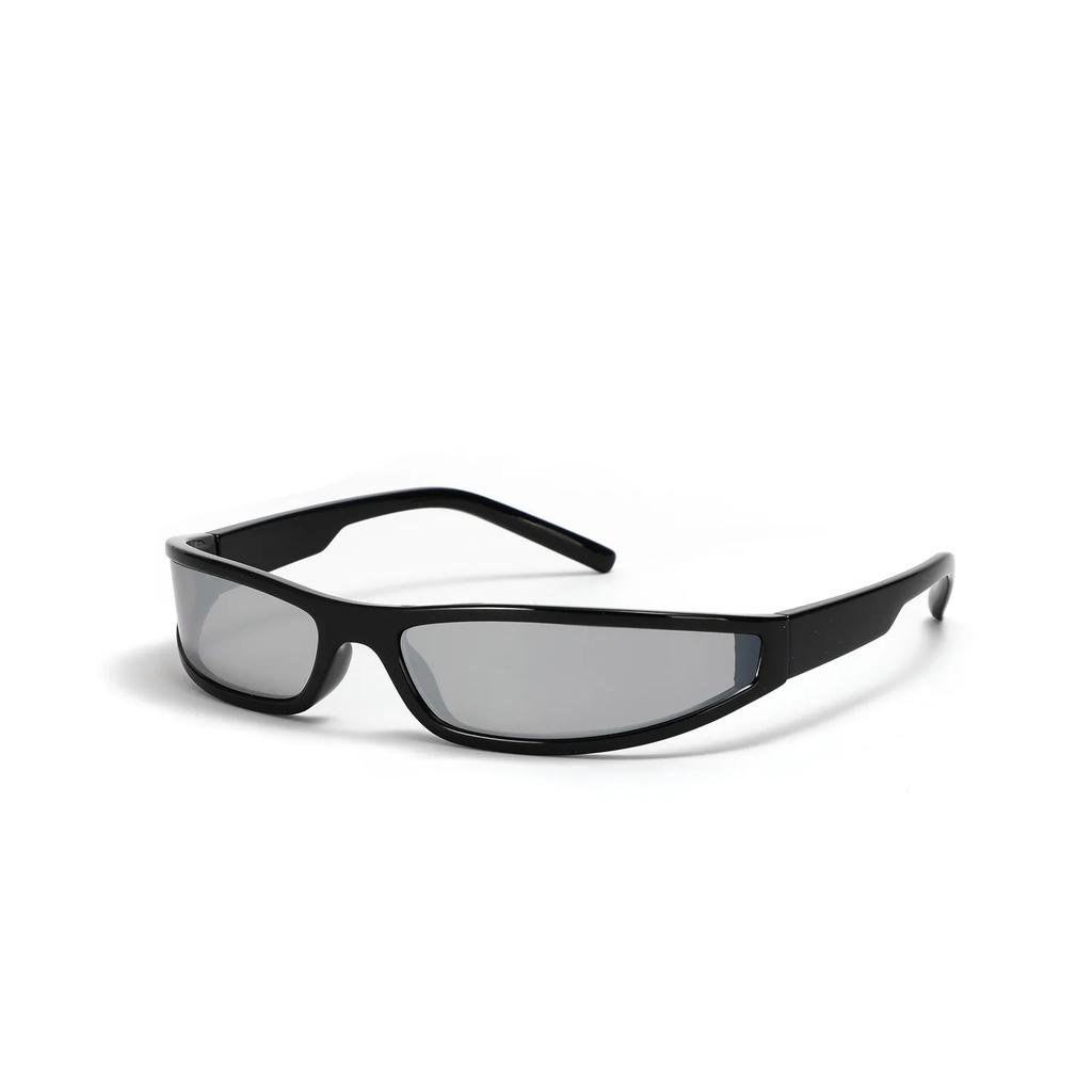 New SunGglasses Y2K Future Style Narrow Frame Sun Glasses Women Personality Trend Fashion Colorful Eyewear Man