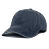 Vintage Distressed Washed Cotton Baseball Cap - High-End Sun Hat