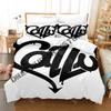 3D Print Cazzu Bedding Set Single Twin Full Queen King Size Bed Set Adult Kid Bedroom Duvetcover Sets Game Anime Bed Sheet Set