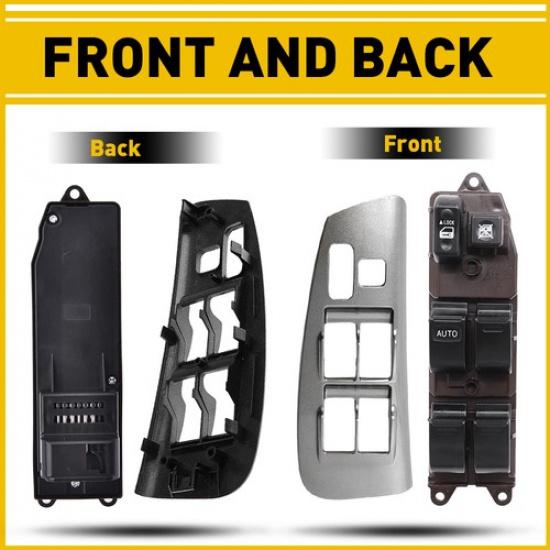For 2003-2008 Toyota Corolla Matrix 1.8L Door Window Switch Panel Control &Bezel