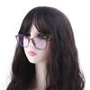Black Women Eyeglasses Korean Style Computer Eyewear Anti Blue Light Glasses Round Frame Eyeglasses