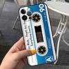 Retro Radio Tape Cassette Phone Case for iPhone 16 17 ProMax 13 14 15 11 12 Pro Max Plus MINI Phone Cover AIR Shell