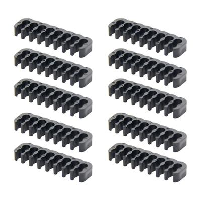 Pettini per Cavi Professionali Gestione Cavi per Case PC Organizzazione Cavi Clip per Cavi di Estensione Gestione Manicotto