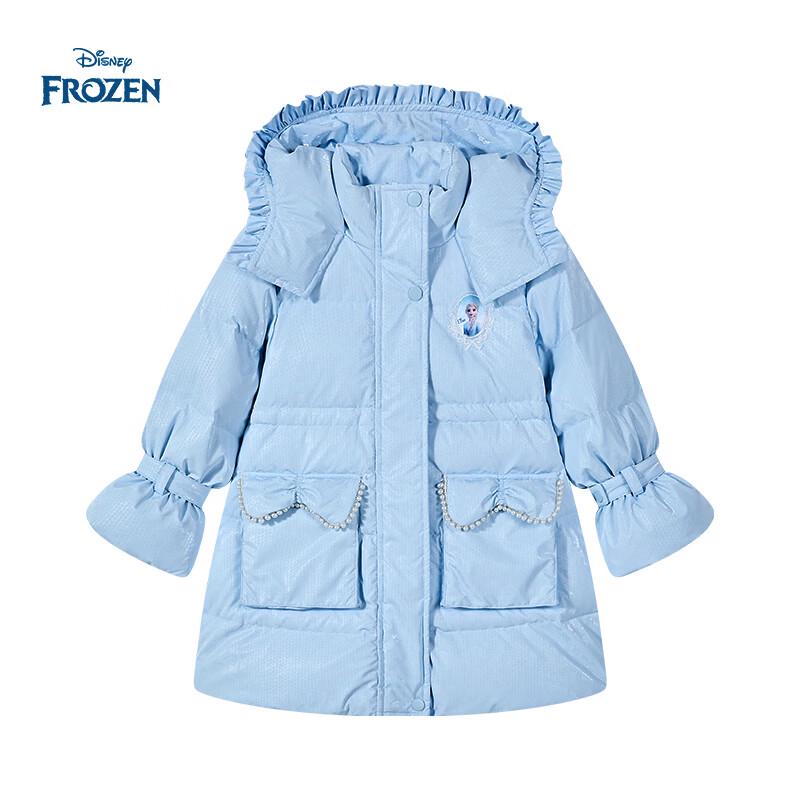 Disney Children's Mid-Length 90% Duck Down Padded Winter Coat