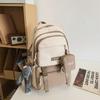 Schoolbag new trendy and cool Japanese ins tooling college student couple computer bag Korean version middle school student strong and durable 