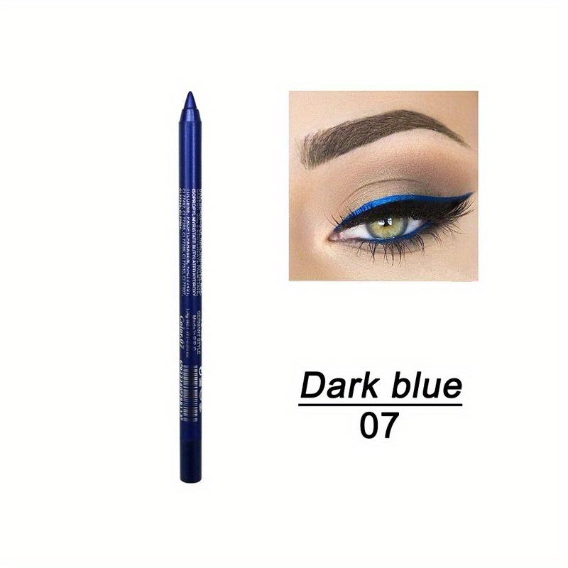 Στυλό 14 χρωμάτων Eyeliner Gel Pearlescent Eyeshadow Pen Αδιάβροχο μακράς διαρκείας, μη μουτζουρωμένο στυλό ματιών