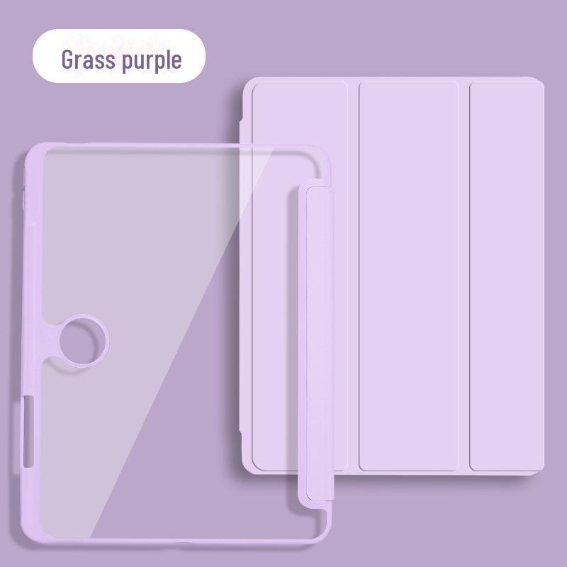 Akrylové ochranné pouzdro na tablet OPPO Pad 3 Pro se slotem pro pero Air23, průhledné, odolné proti ohýbání, kůže, pro 11,4" - 12,1".