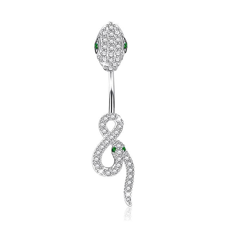 Neuer Cobra Nabelring Nabelnagel-Piercing-Schmuck online 
